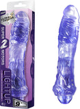 Rechargeable Vibrator 9" (Purple) Vibrator Dildo Sex Adult Pleasure Orgasm