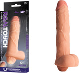 Flexible Vibrating Dong W/Balls 8.5" (Flesh) Sex Toy Adult Pleasure