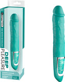 Rechargeable Deep Pleasure (Blue) Vibrator Dildo Sex Adult Pleasure Orgasm