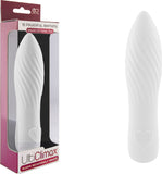 Silicone Rechargeable Vibrator Heart (White) Sex Adult Pleasure Orgasm