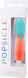 Silicone Rechargeable Vibrators (Orange/Blue) Sex Adult Pleasure Orgasm