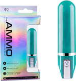 The Ammo - Rechargable Bullet (Blue) Vibrator Sex Adult Pleasure Orgasm