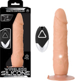 7" Remote Control Dong Sex Toy Adult Pleasure (Flesh)