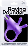 Raving Rounder Cockring (Purple) Sex Adult Pleasure Orgasm