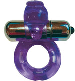 Buzz Bunny Cock Ring (Purple)