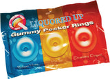 Liquored Up Pecker Gummy Rings (3 Pack)