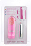 Slim Power Bullet (Silver) (Pink) Sex Adult Pleasure Orgasm