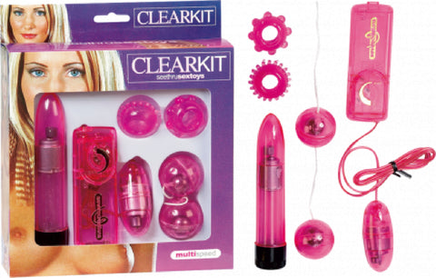 Clear Kit (Pink) Sex Toy Adult Pleasure
