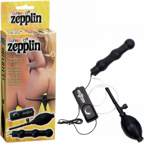 Zepplin (Black) Anal Sex Toy Adult Orgasm Pleasure