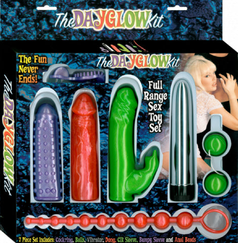 The Day Glow Kit Vibrator Sex Adult Pleasure Orgasm