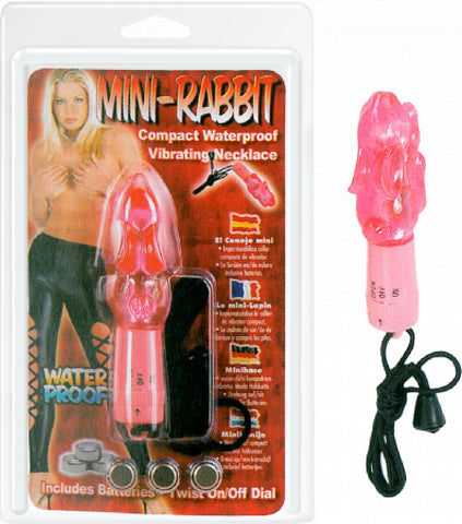 Mini Rabbit Necklace (Pink) Pleasure Adult Sex Toy