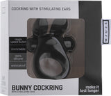 Bunny Cockring (Black) Sex Toy Adult Pleasure