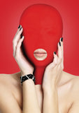 Submission Mask (Red) Bondage Sex Adult Pleasure Orgasm