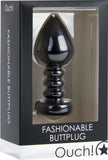 Fashionable Buttplug (Black) Sex Toy Adult Pleasure
