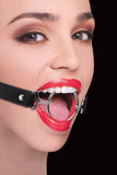 Ring Gag XL (Black) Bondage Sex Adult Pleasure Orgasm