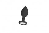 Regular Diamond Butt Plug (Black)