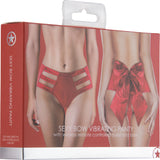 Sexy Bow Vibrating Panty (Red) Lingerie Sex Adult Pleasure Orgasm