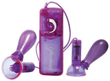 Vibrating Nipple Pumps (Purple)