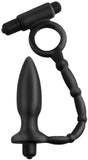 Ass-Kicker With Cockring (Black)