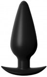 Small Weighted Silicone Plug (Black)