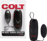 Turbo Bullet Vibrator Sex Toy Adult Orgasm (Black)