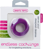 Endless Cockring - Big & Regular (Purple) Sex Toy Adult Pleasure