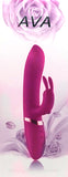 Ava Rechargeable Rabbit Vibrator (Pink) Sex Toy Adult Pleasure
