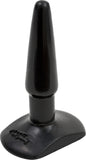 Butt Plug Smooth Anal Sex Toy Adult Pleasure Small (Black)