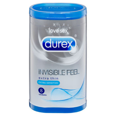 Invisible Feel Condoms Extra Thin Extra Sensitive 8 Pack