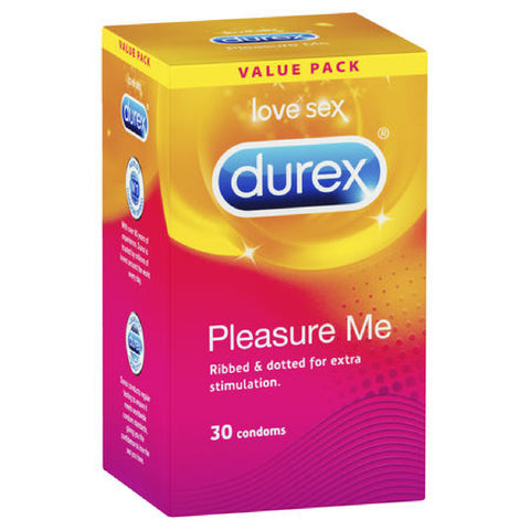 Pleasure Me Condoms 30 Pack Sex Toy Adult Pleasure Orgasm