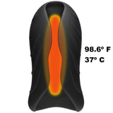 Silicone Warming Stroker - Vibrating - Rechargeable