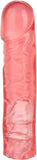 Crystal Jellie Dong Sex Toy Dong Adult Pleasure 8" (Pink)