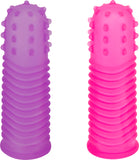 Fust Finger Sleeves (Pink & Purple) Sex Toy Adult Pleasure
