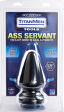 Ass Servant Butt Plug Anal Sex Toy Adult Pleasure (Black)