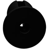 Wet Works - Lube Luge Premium Silicone Anal Butt 4" (Black)