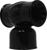 Male Masturbator Wand Massager Head (Black)