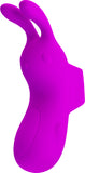 Rechargeable Finger Bunny (Purple) Vibrator Dildo Sex Adult Pleasure Orgasm