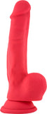 Ruse Shimmy Dildo Dong Sex Toy Cock Penis Adult Pleasure (Cerise)