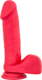 Big Poppa High Quality Pleasure Sex Toy Dong Dildo Suction Cup (Cerise)