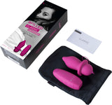 BFILLED Classic Multi Speed Remote Vibrator Pleasure Toy Plug Rose (Pink)