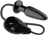 Inflatable Vibrating Anal Plug (Black)