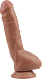 Gangster (Dong Corliogne) 8" Flesh Sex Toy Dong  Suction Base Adult Pleasure
