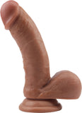 Gangster (Dickie Smalls) 6" Flesh Sex Toy Dong  Suction Base Adult Pleasure