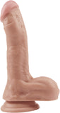 Gangster (Rocky Hard) 7.5" Flesh Sex Toy Dong  Suction Base Adult Pleasure