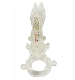 Funny Bunny Vibe Cock Ring (Purple) Sex Toy Adult Pleasure
