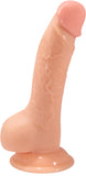 7.5" Realistic Dong With Balls (Flesh)