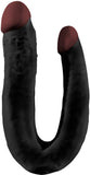 15.5" Double Dong Sex Toy Adult Pleasure (Black)