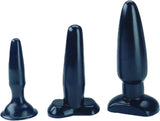 Liquorice Dip Butt Plugs (Black) Sex Toy Adult Pleasure