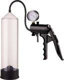 Lust Pumper 8" Pump W/ Gauge (Clear) Sex Toy Adult Pleasure