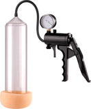 Lust Pumper 8" Pump W/ Gauge (Mouth) (Clear) Sex Toy Adult Pleasure